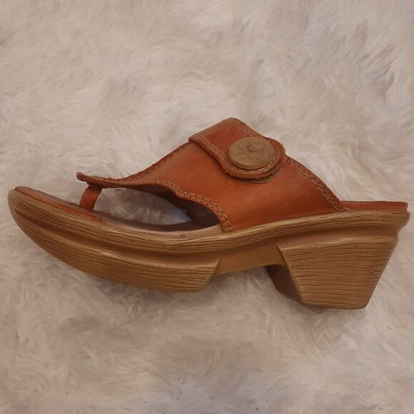 Garnet Hill Sanita Clog Sandal Leather - Picture 9 of 13